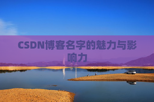 CSDN博客名字的魅力与影响力